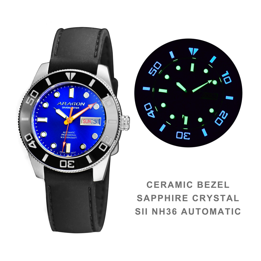 Divemaster 42 NH36 Automatic Blue Dial | Blue Dial Dial