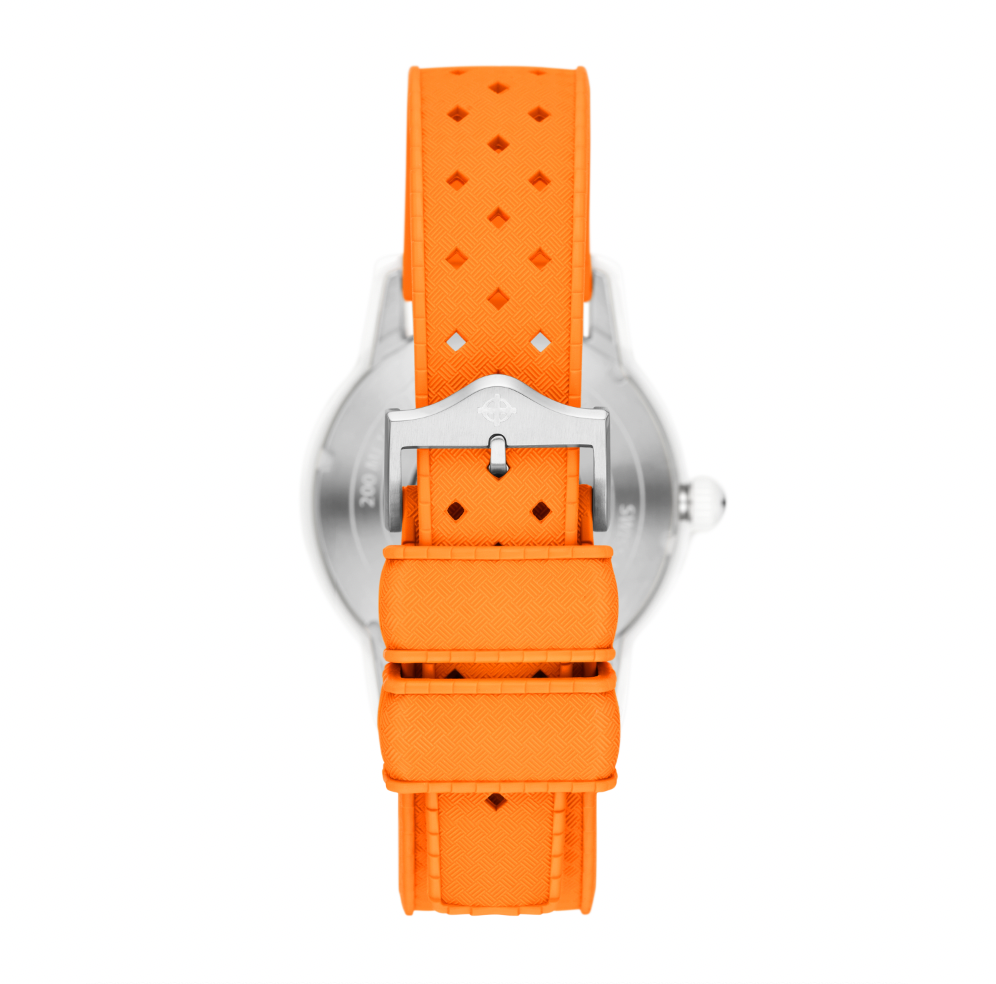 Super Sea Wolf Ceramic Silver / Orange Silver Dial