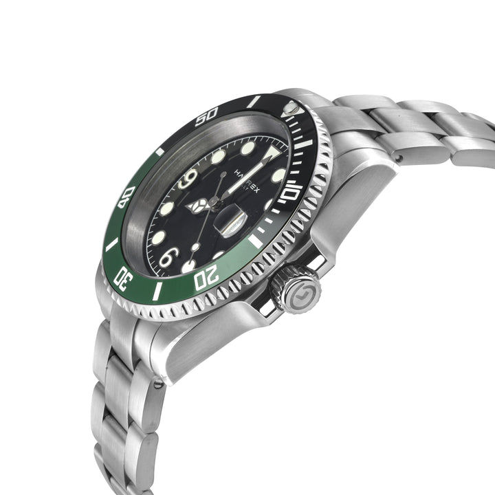 Barracuda 316L Case, Black Sunray Dial, Ceramic Bezel, 316L Stainless Steel Brac