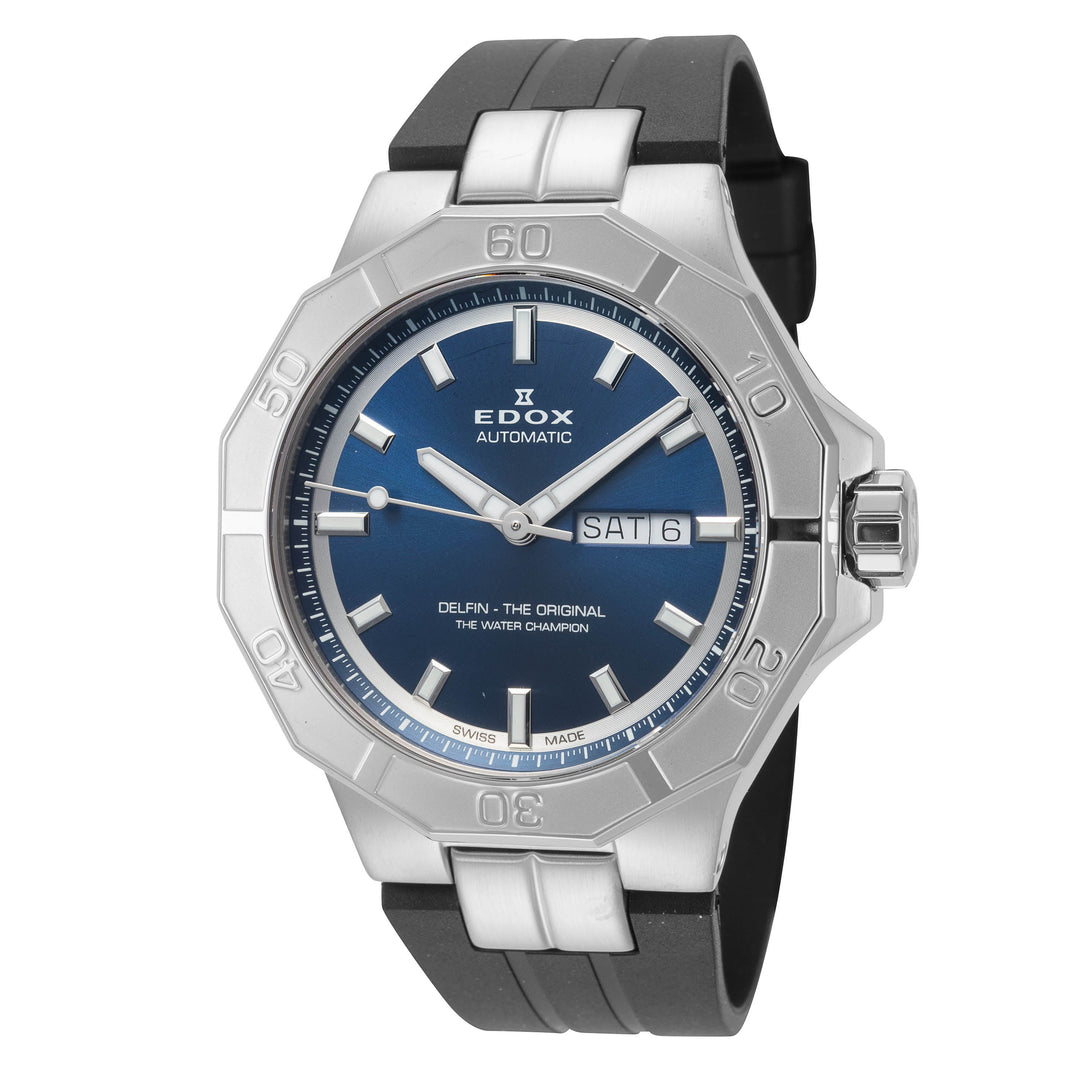 Delfin The Original 43mm / Blue / Black Blue Dial