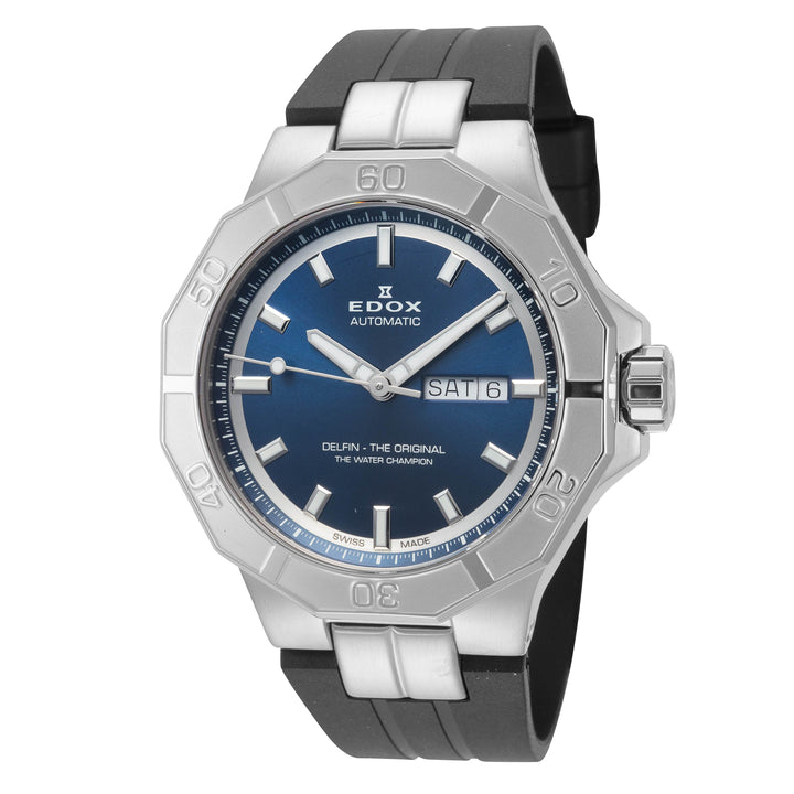 Delfin The Original 43mm / Blue / Black Blue Dial