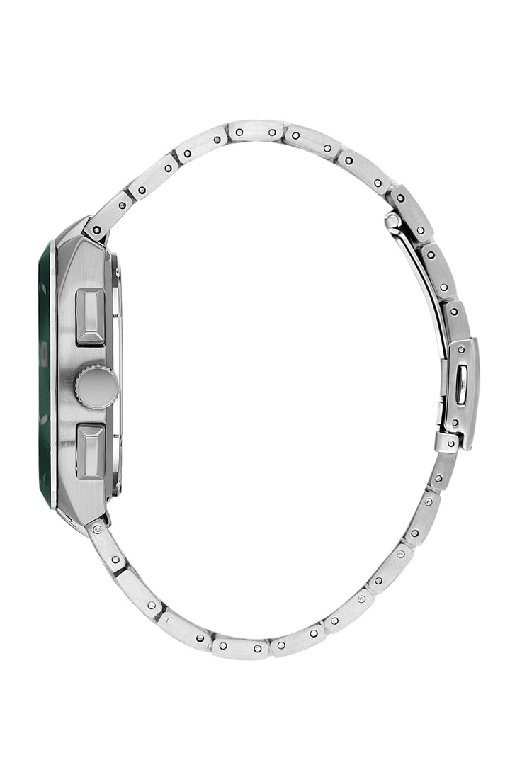 Dual Time Urban Diver Silver / Green Dial Green Dial