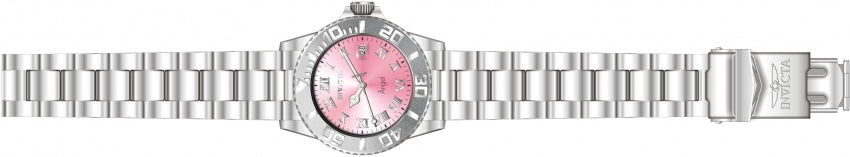 Angel Pink Dial / Silver Stainless Steel Bracelet Pink Dial