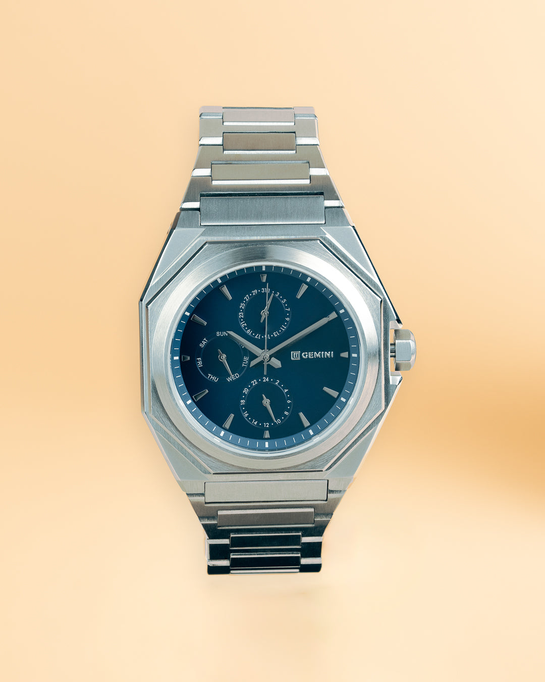 Ferro Silver Silver | Blue Dial