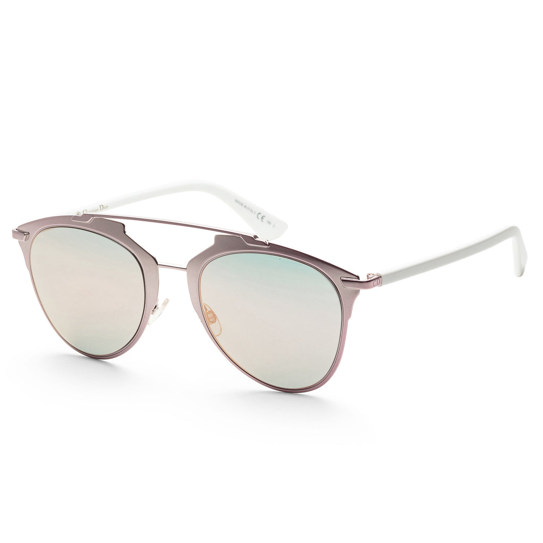 Reflected Pink and White Frame, Pink Lens |  Dial