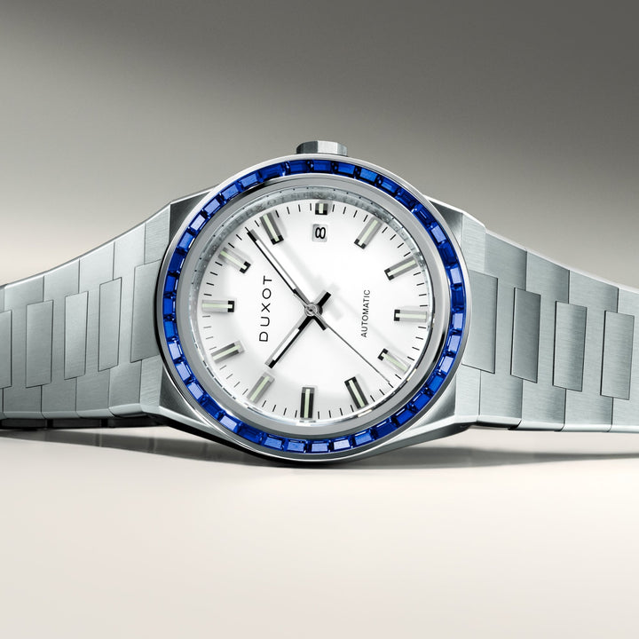 Alicante Rainbow Automatic White & Gold / Stainless Steel | White Dial