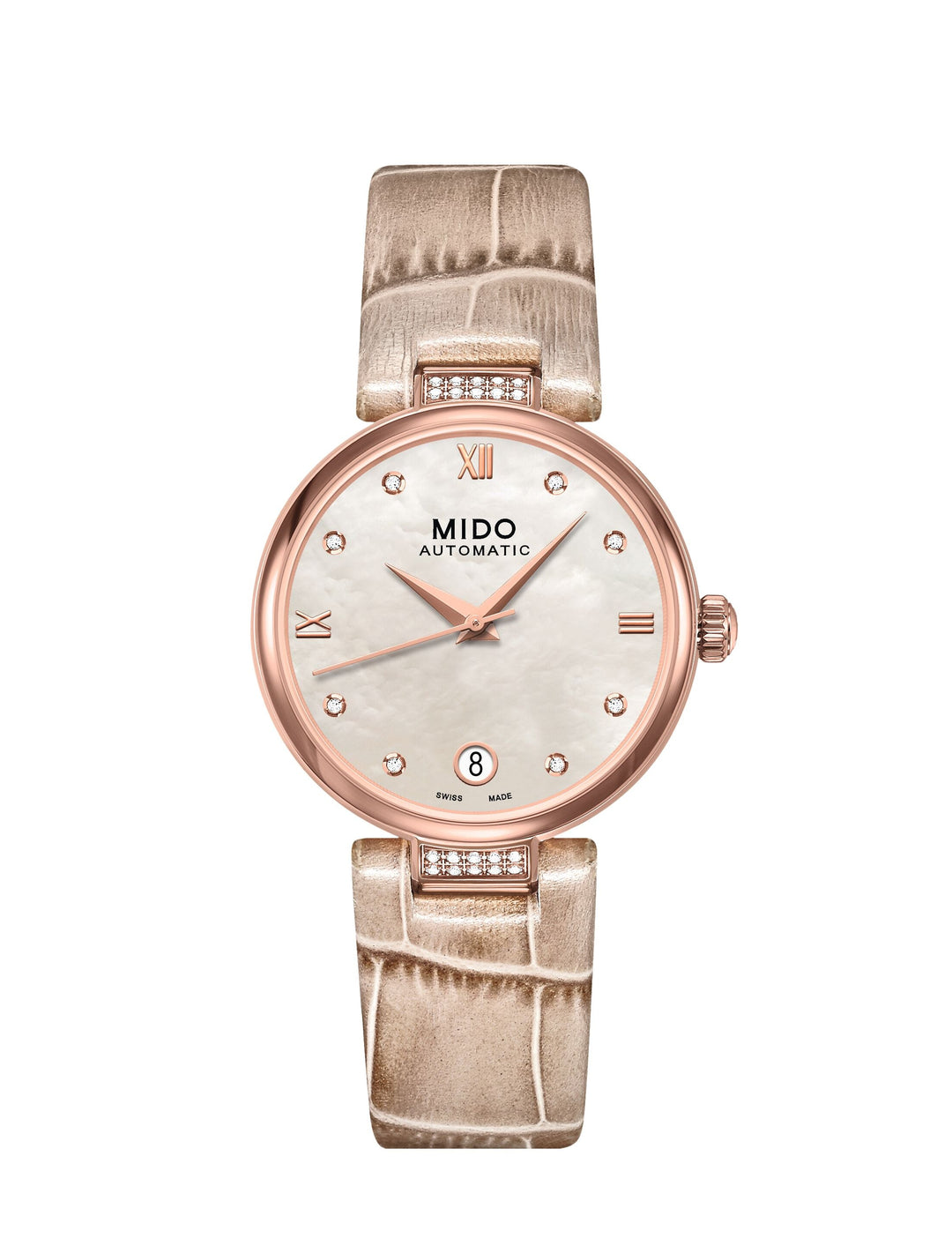BARONCELLI II DONNA Beige/SS | Mother of Pearl Dial