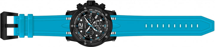 Speedway Black Dial / Blue Blue Silicone Strap Black Dial