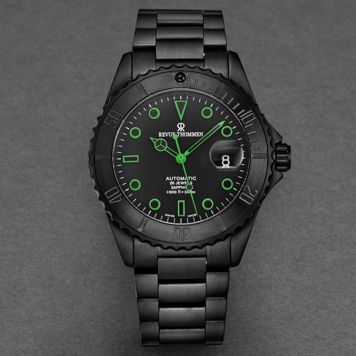Diver 17571.2674 / Black | Black Dial