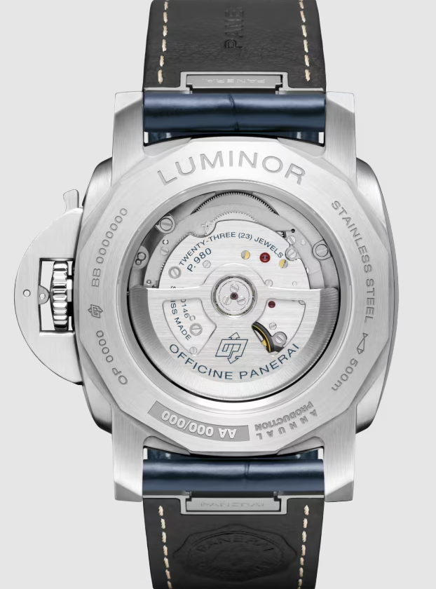 Luminor Marina Blue/Blue Leather Blue Dial