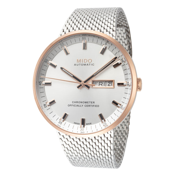 Commander II 42mm / Silver / Silver | Silver Dial