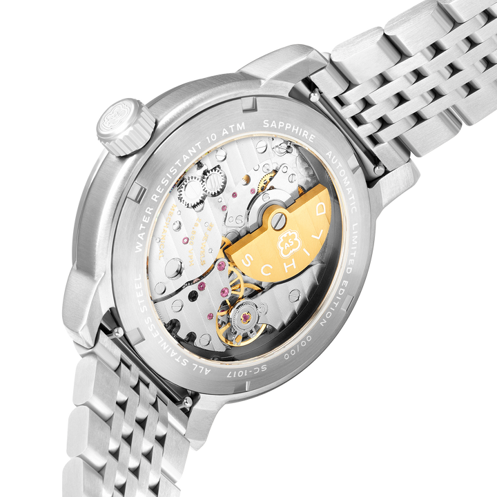 Heinrich Micro Rotor Automatic Limited Edition Brown / Stainless Steel | Brown D