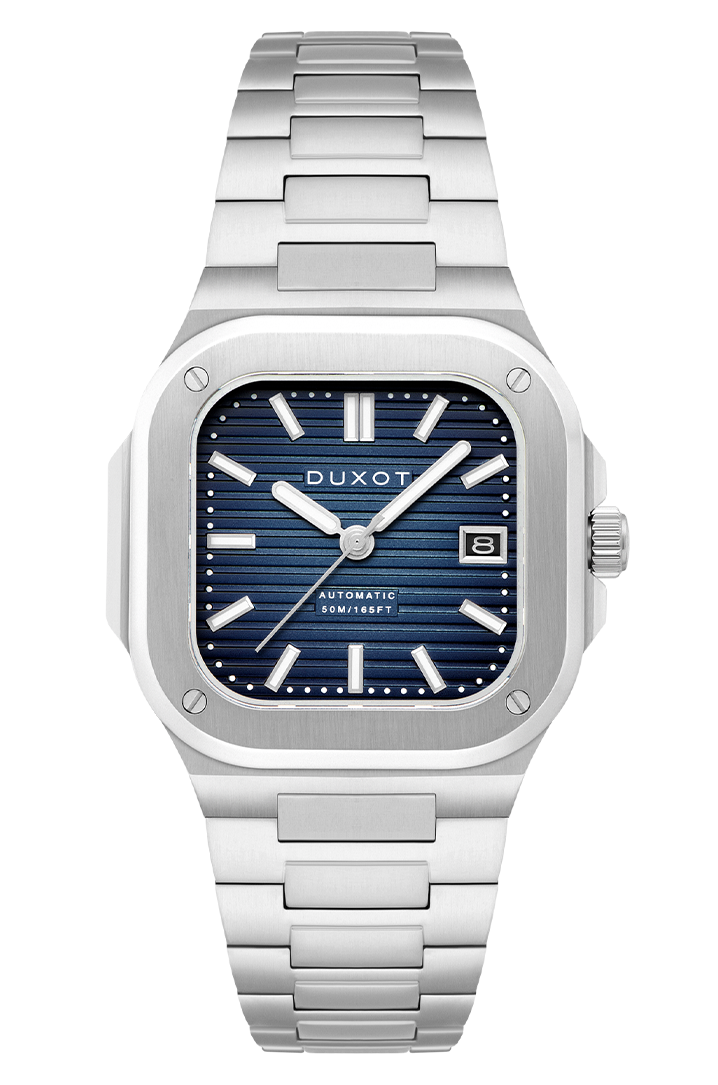 Quadrata Automatic Blue / Stainless Steel Blue Dial