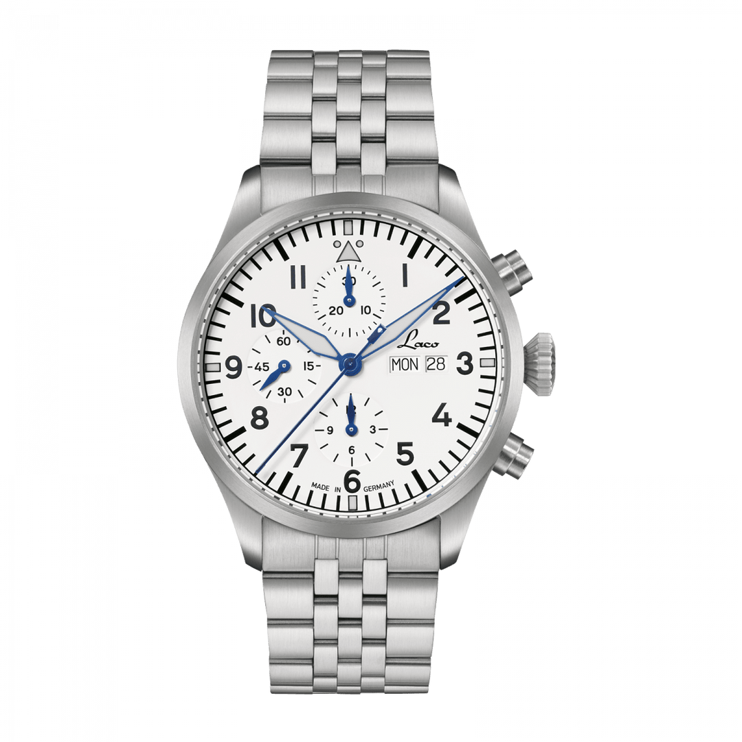 Kiel 2 Weiss White / Stainless Steel bracelet White Dial