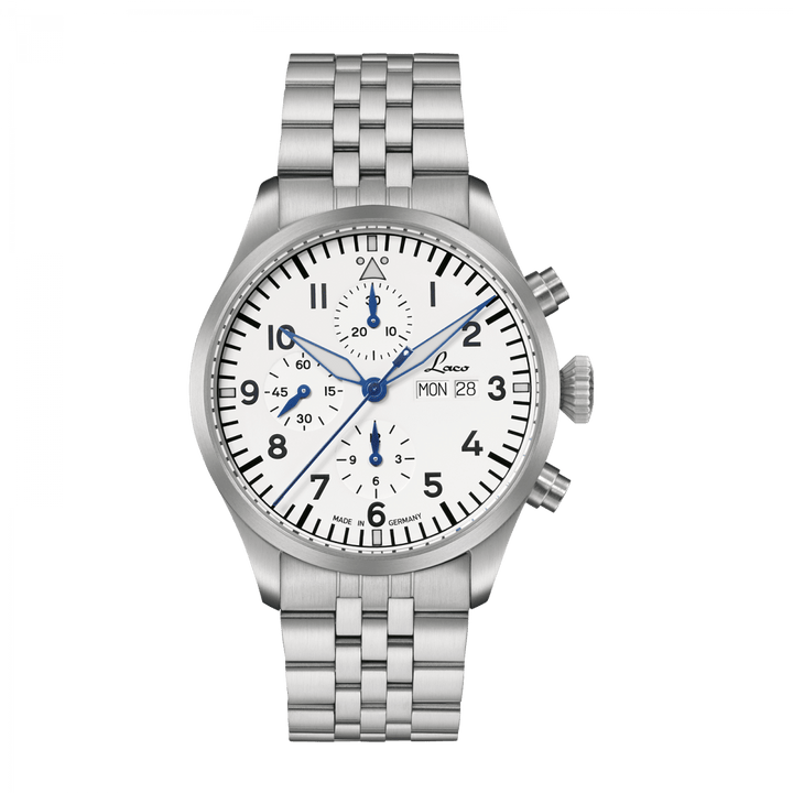 Kiel 2 Weiss White / Stainless Steel bracelet White Dial