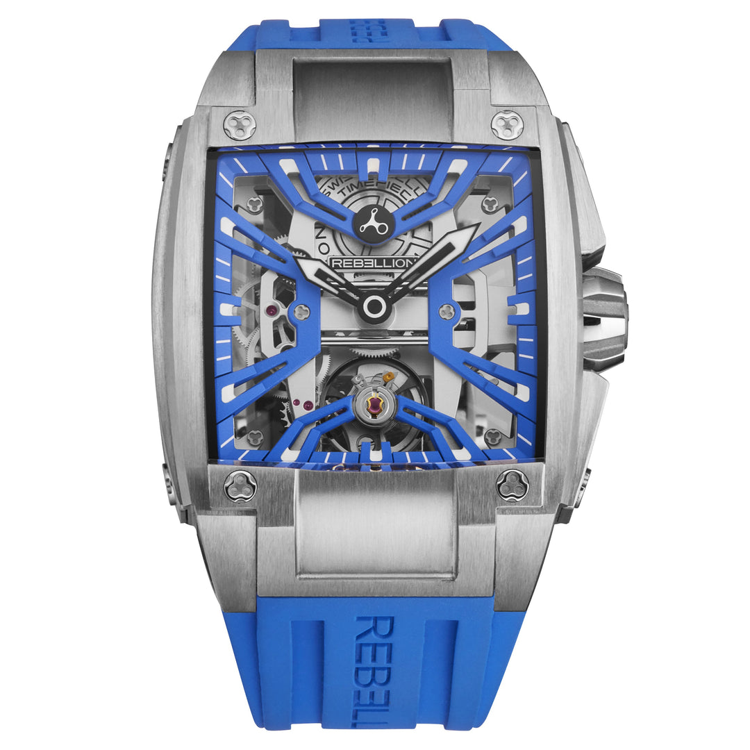 Re-Volt RBREV2H.TB.BU / Blue Skeletonized | Blue Skeletonized Dial
