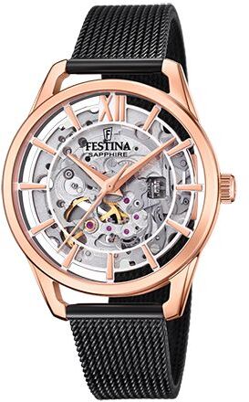 Automatic Skeleton / Stainless Steel Skeleton Dial