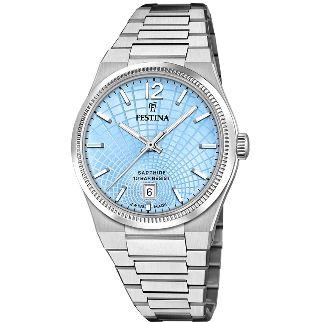 Rive Blue / Stainless Steel Blue Dial