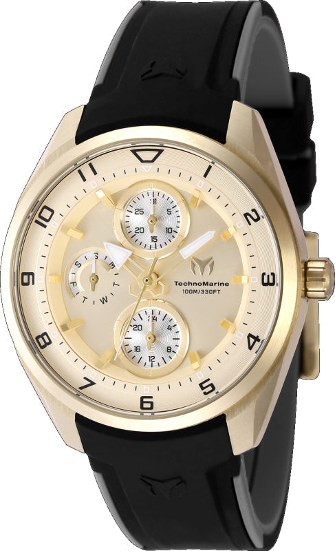 Ocean Quantum 36mm / Gold / Black | Gold Dial
