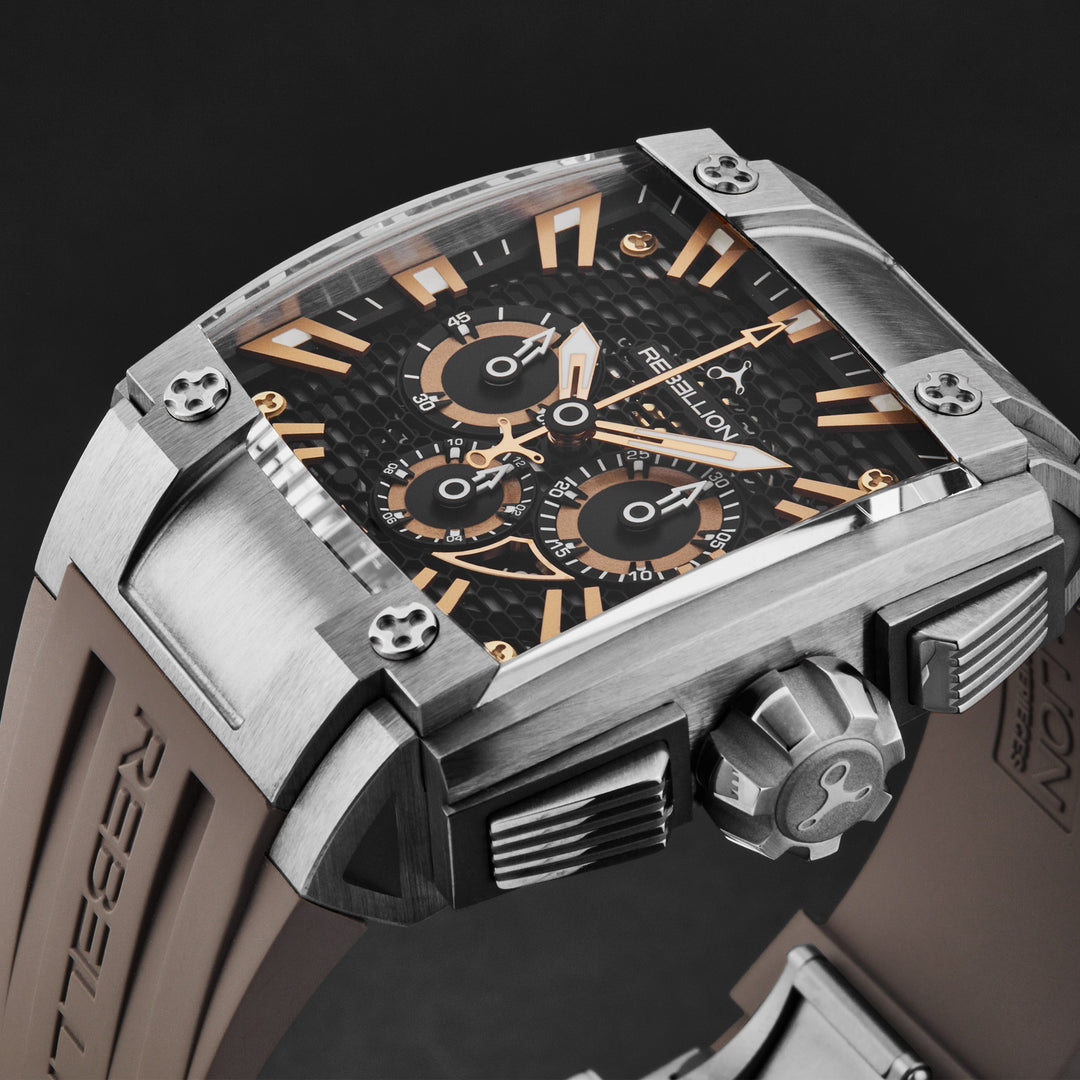 Re1 2.0 RBRE12CH.TI.BKG / Black Gold | Black Gold Dial