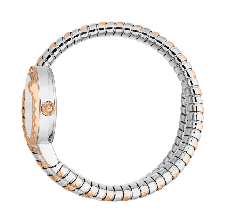 Snake 22mm / Silver / Silver and Rose Gold Silver Dial