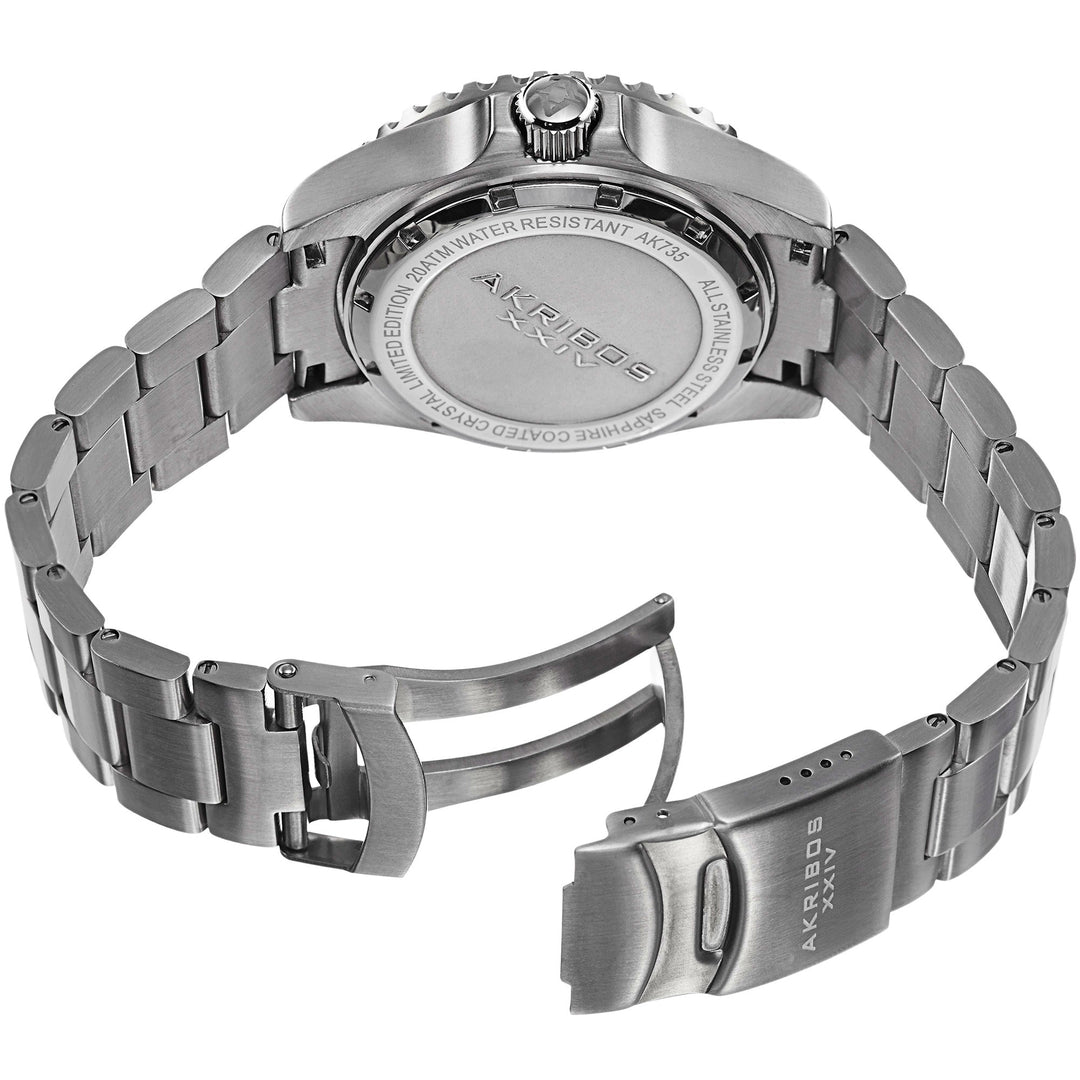 Extremis Silver Tone/Stainless Steel/Stainless Steel | Blue Dial
