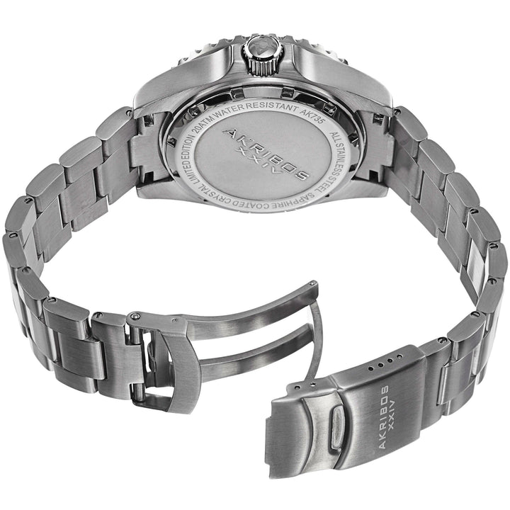 Extremis Silver Tone/Stainless Steel/Stainless Steel | Blue Dial