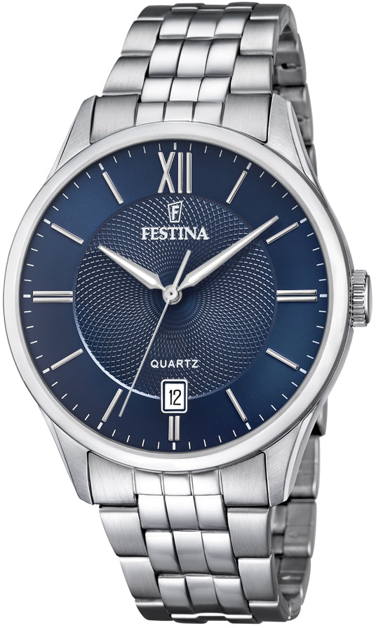 Classics Blue / Stainless Steel | Blue Dial