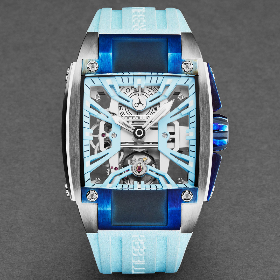 Re-Volt RBREV2H.ONW19 / Blue Skeletonized | Blue Skeletonized Dial