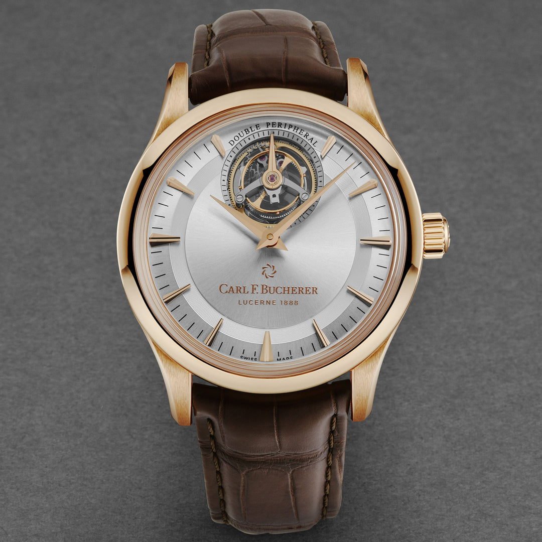 Heritage Silver  / 18kt Rose Gold Silver Dial
