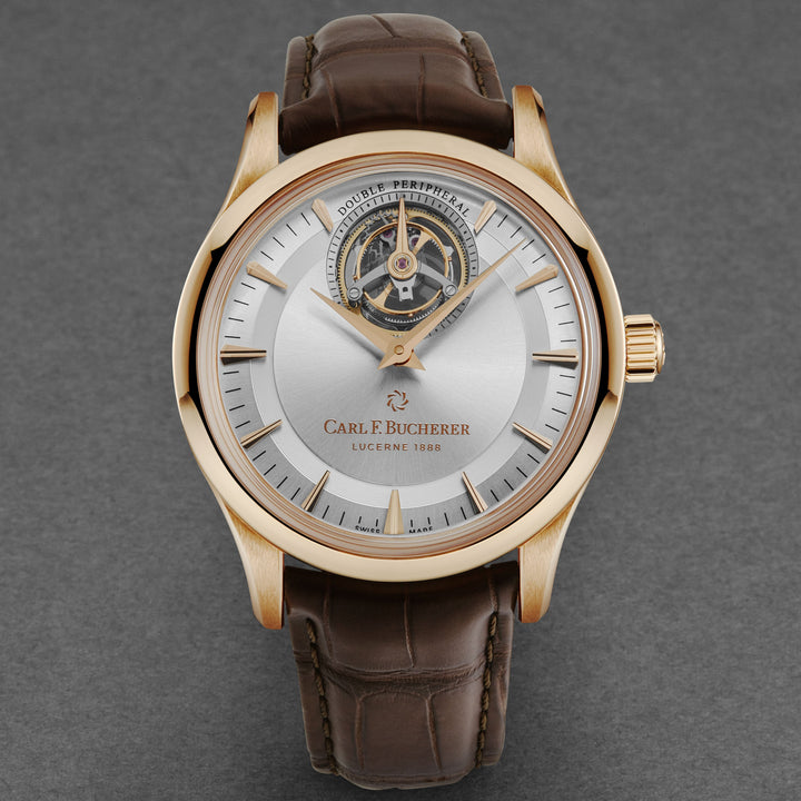 Heritage Silver  / 18kt Rose Gold Silver Dial