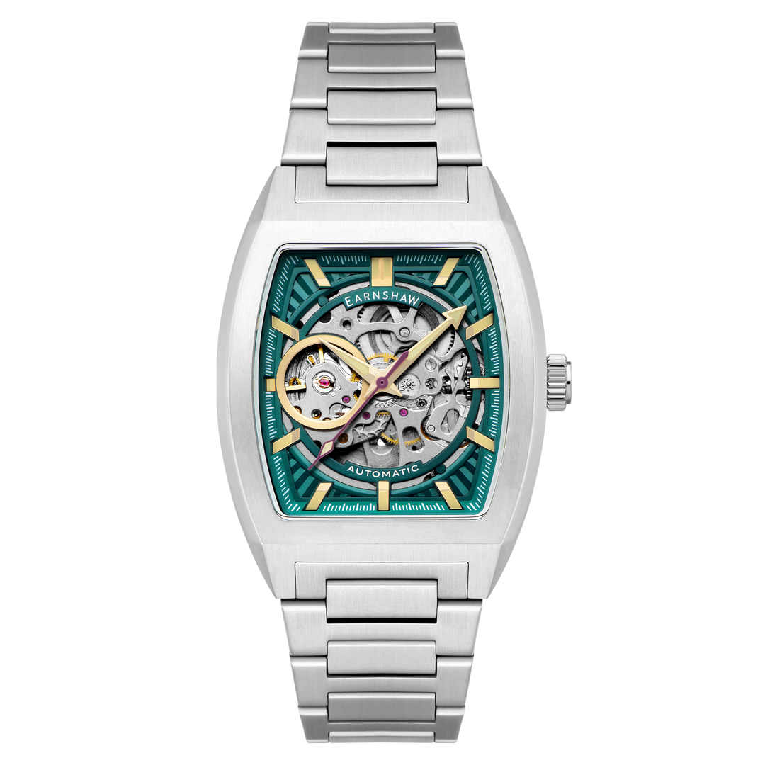 Heritage Wellington Skeleton Automatic Blue / Stainless Steel | Blue Dial