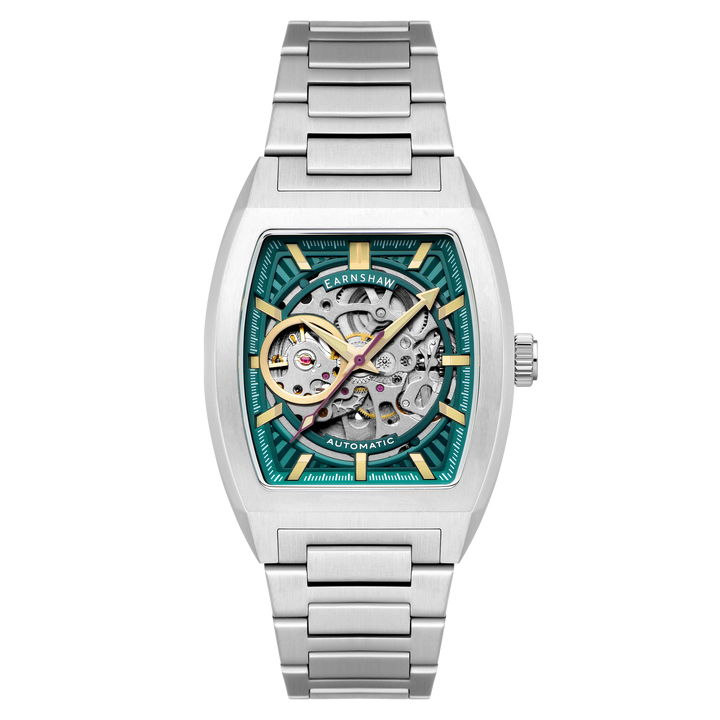 Heritage Wellington Skeleton Automatic Blue / Stainless Steel | Blue Dial