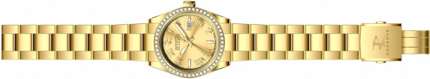 Elite Diamond Gold dial / Gold Stainless Steel Bracelet Gold Dial