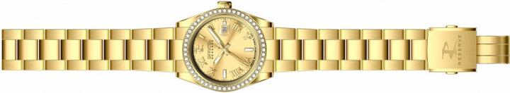 Elite Diamond Gold dial / Gold Stainless Steel Bracelet Gold Dial