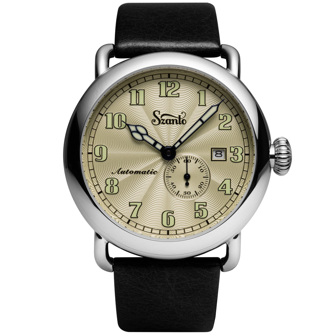 Officer's Class Round Automatic | Champagne Dial
