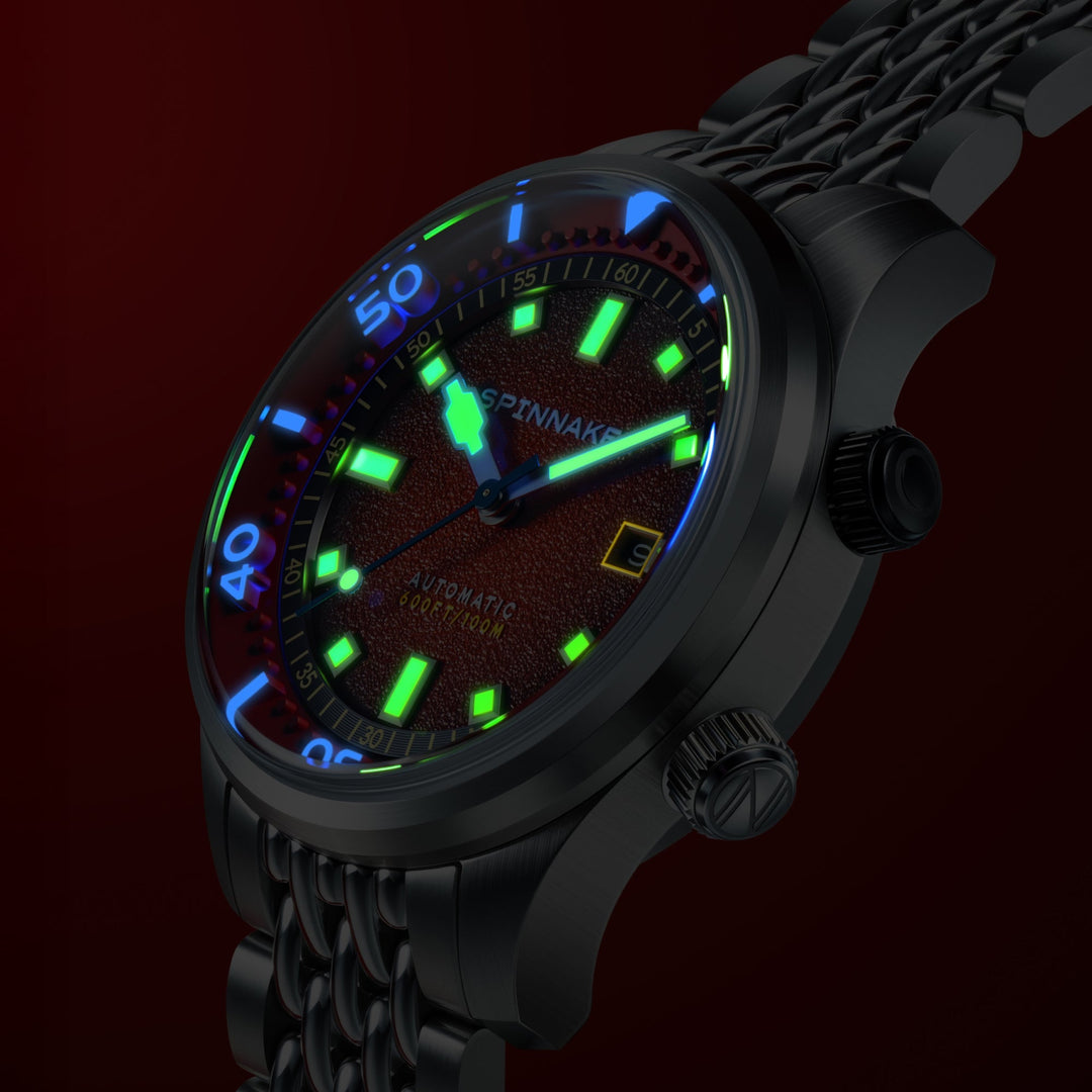 Bradner Automatic Red / Stainless Steel | Red Dial