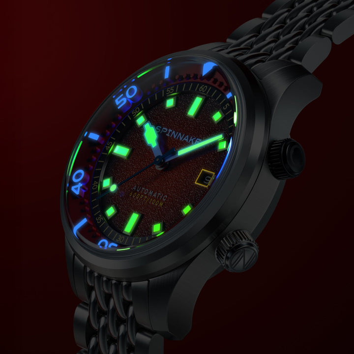 Bradner Automatic Red / Stainless Steel | Red Dial