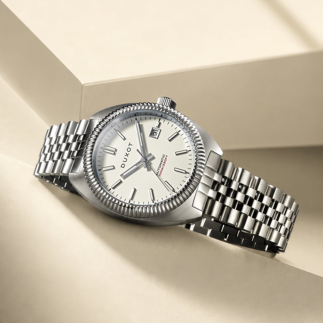 Siena Automatic Cream Dial / Stainless Steel Bracelet Cream White Dial