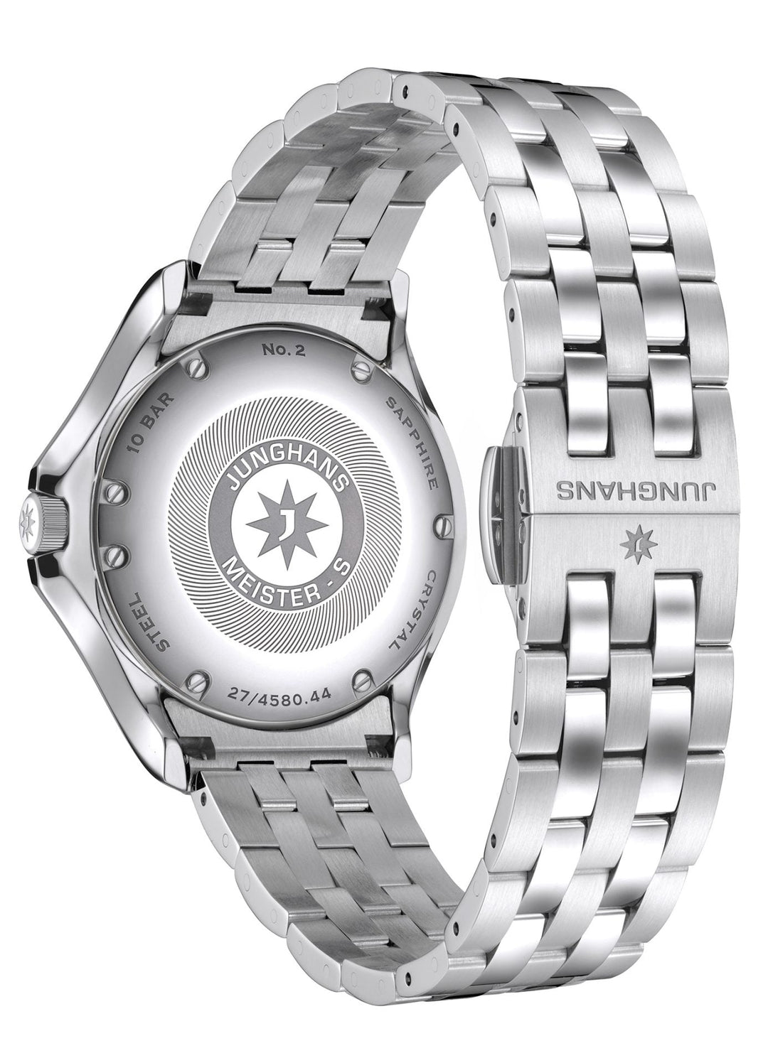Meister S Automatic 36 Black Dial / Stainless Steel Bracelet Black Dial