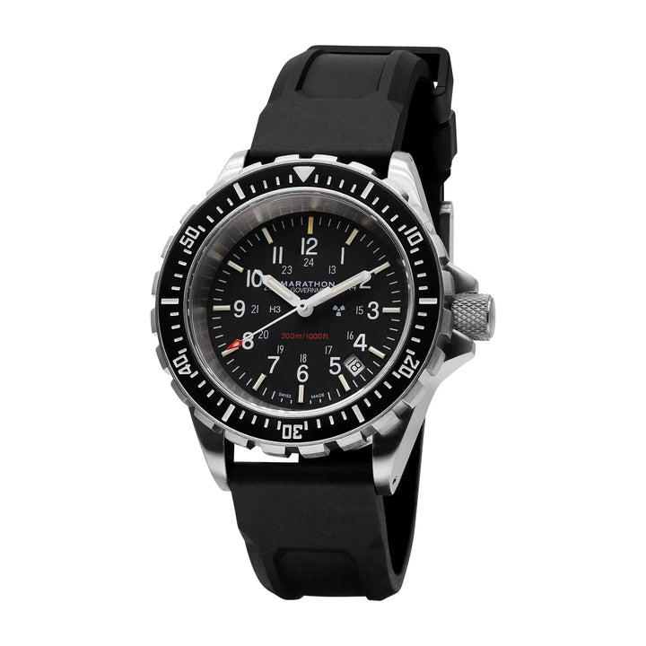 Dive SS/BKSS 3PC RUBBER (WW194007SS-0030) | Black Dial