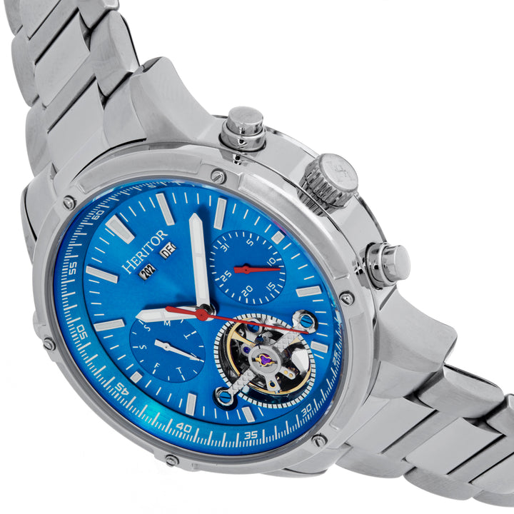 Wilhelm Silver/Blue | Black Dial