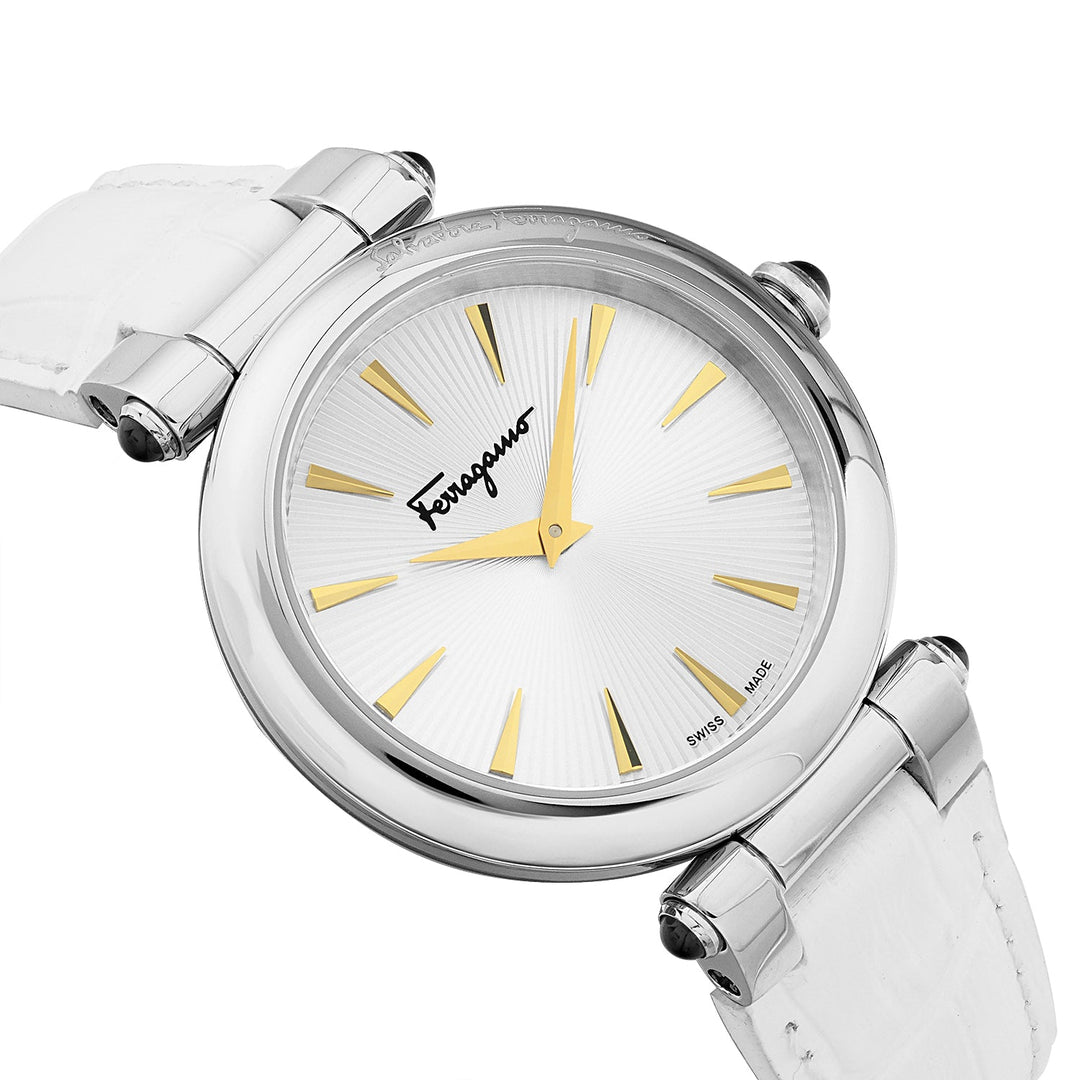 Idillio 36mm / Silver / White | Silver Dial