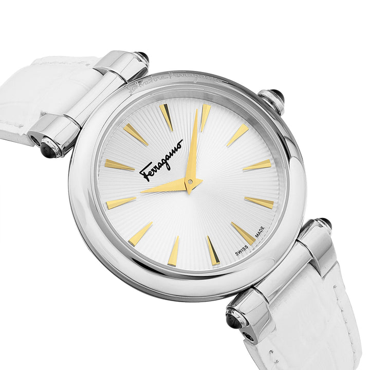 Idillio 36mm / Silver / White | Silver Dial