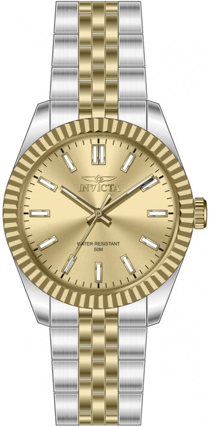 Specialty Gold Dial / Two-Tone Silver-Gold Stainless Steel Bracelet Gold Dial