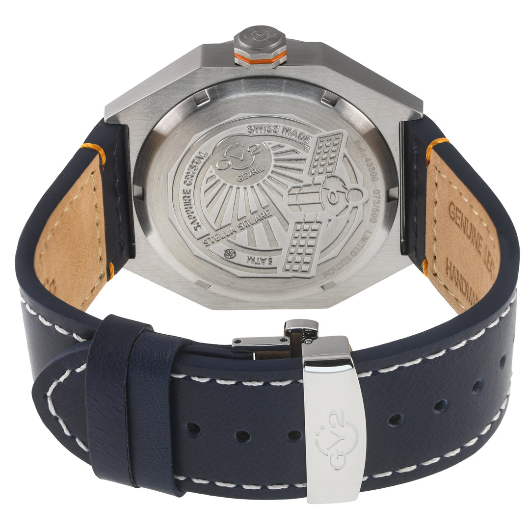 Stella Solare Swiss Ronda 212 Solar Quartz, 5 jewels, ultra-thin, Black/Brown su
