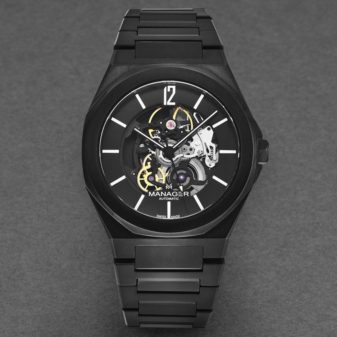 Open mind MAN-RO-09-NM / Black | Black Dial