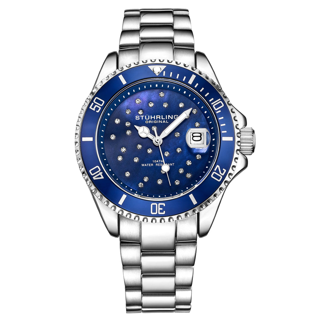 Starsea Quartz Fashion Blue/Silver | Blue Dial