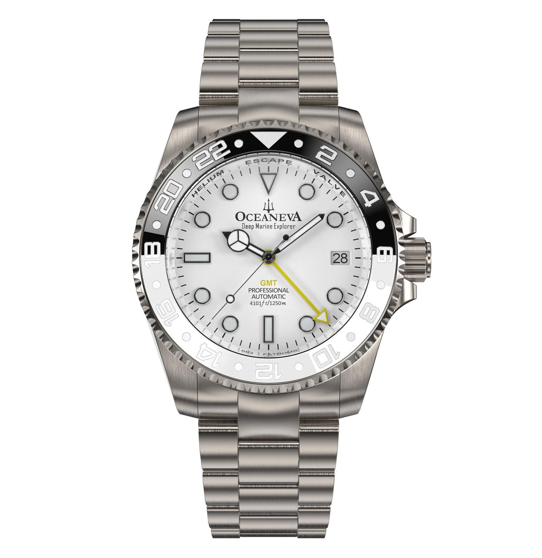 Deep Marine Explorer II White/Black Bezel | White Dial