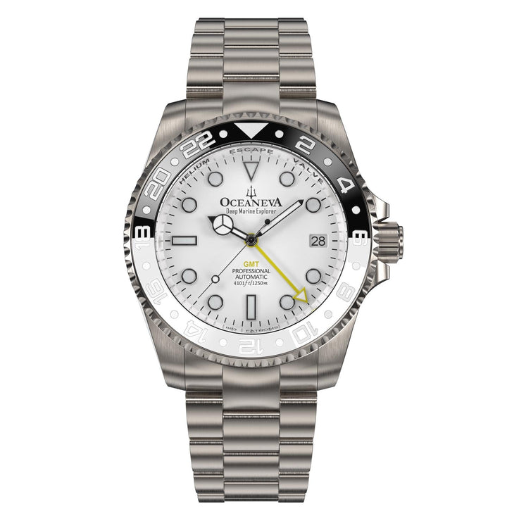 Deep Marine Explorer II White/Black Bezel | White Dial